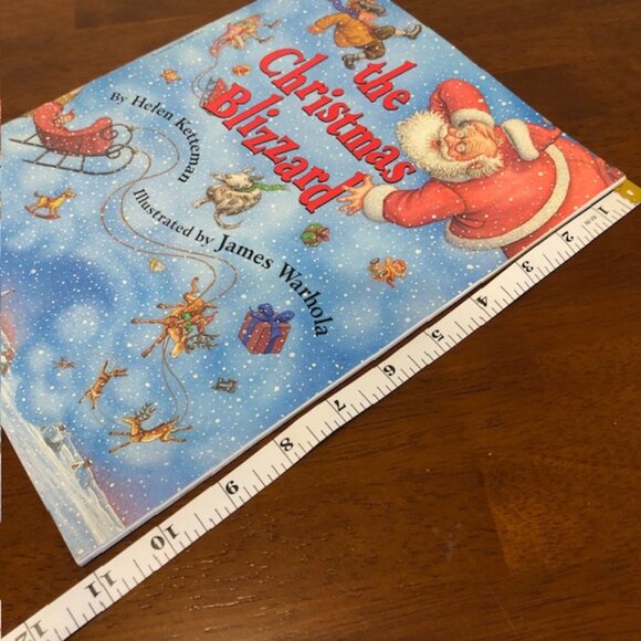 The Christmas Blizzard Paperback Book - Picture 8 of 9